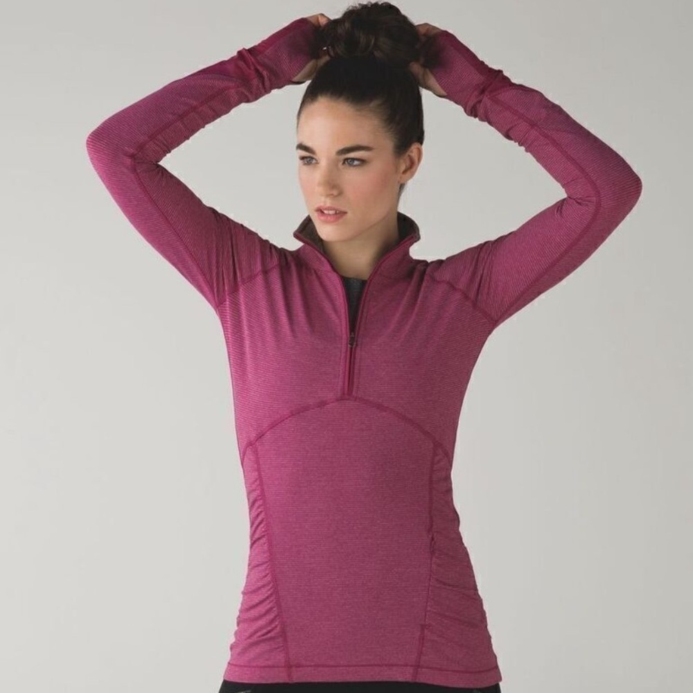Lululemon Kriss Cross 1/2 Zip Womens - Picture 1 of 12